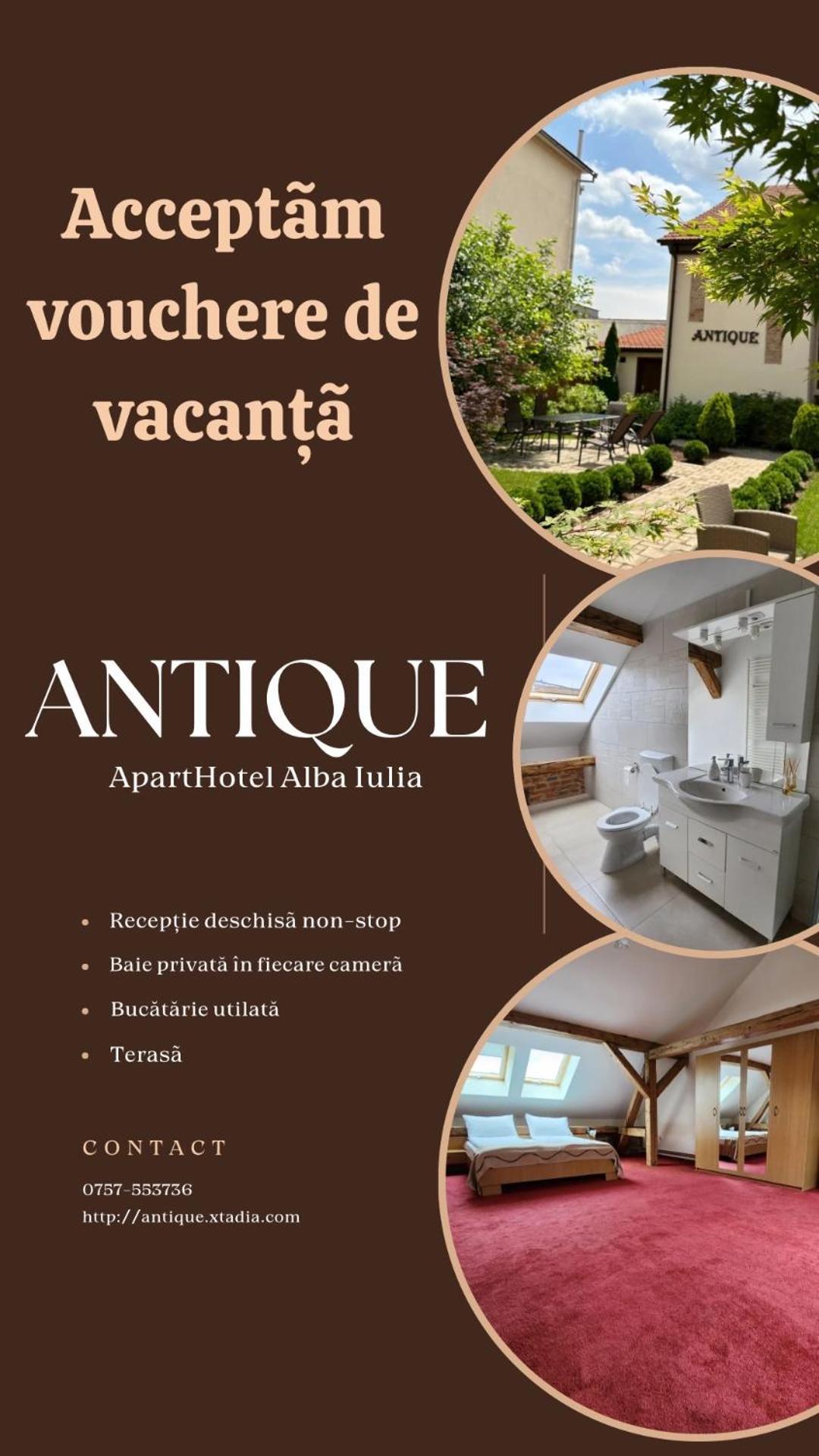 Antique Aparthotel Alba Iulia Exterior photo